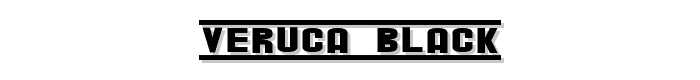 Veruca Black font